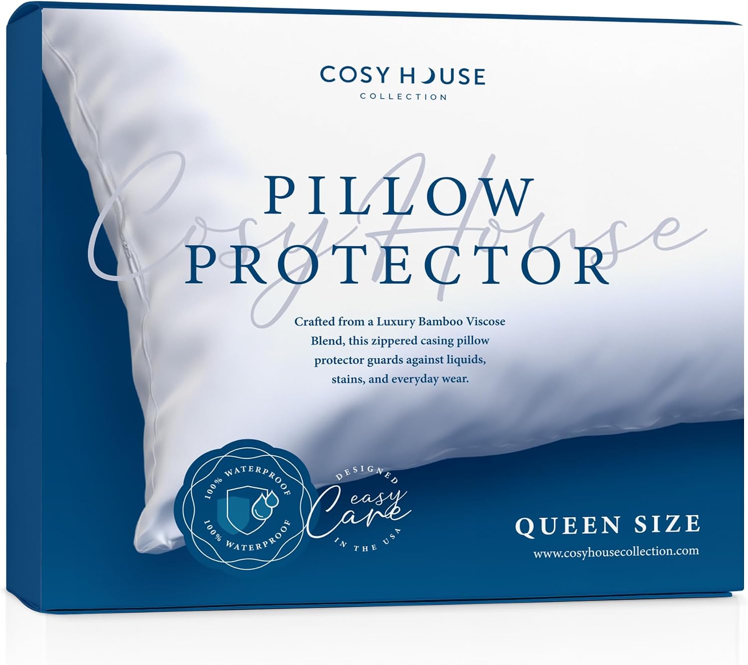 Cosy House Collection Luxury Zippered Mattress Encasement