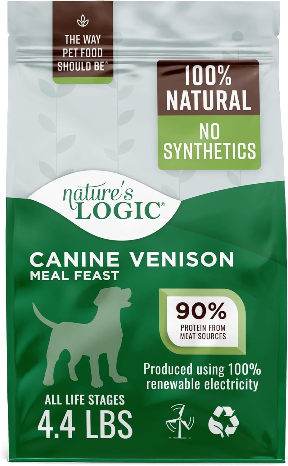 NATURE'S LOGIC Dry Dog Food - Beef Meal Feast Dry Kibble, 13 lb