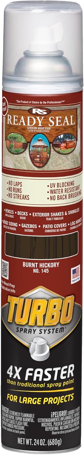 Ready Seal 7966104 5 gal Pail Exterior Wood Stain & Sealer, Light Oak