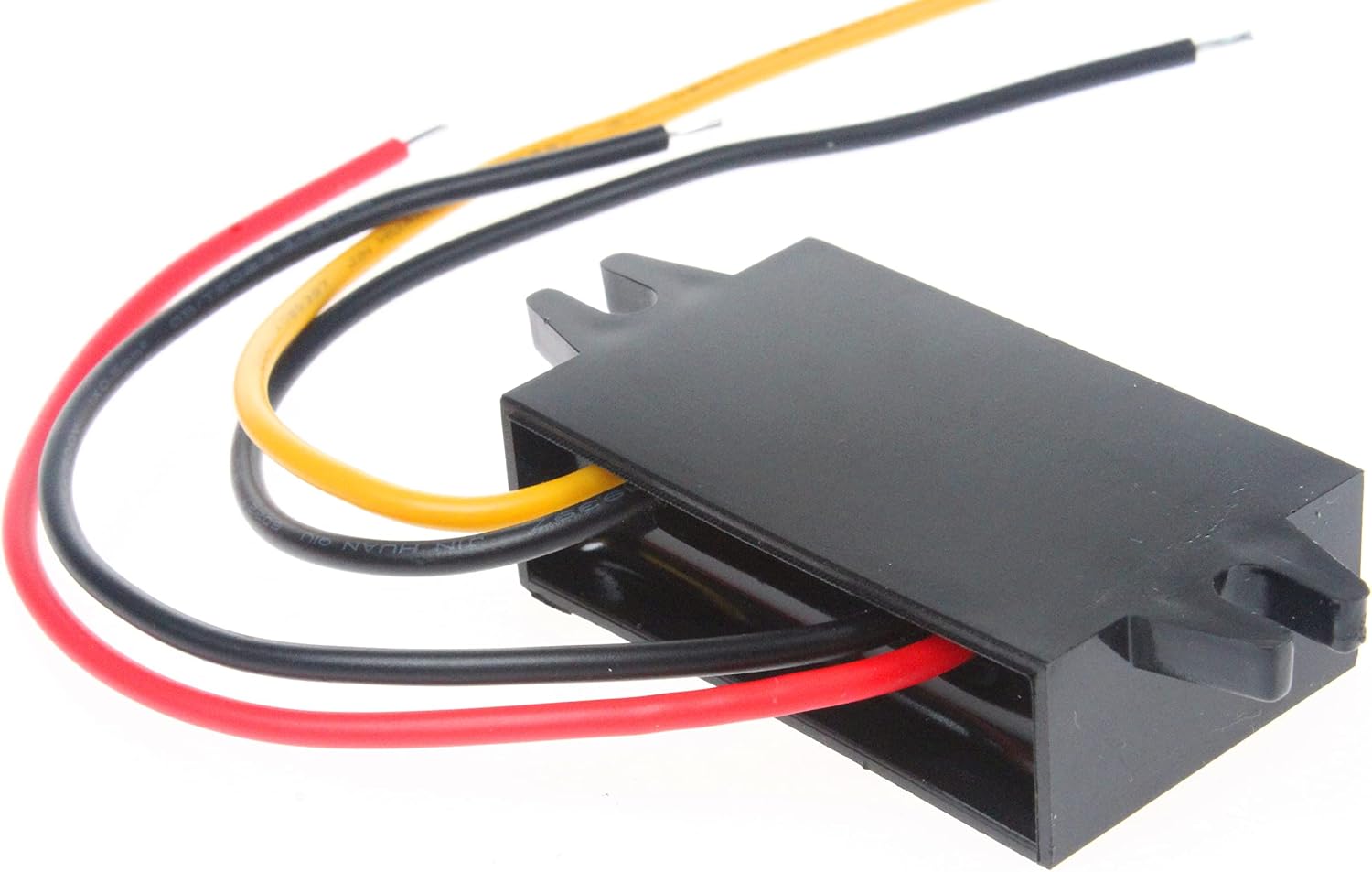 DC to DC 6V 2A 3A Converter Buck Module 12V 16V 6V-22V Buck to 6V 3A Max Power Converter IP67 Waterproof with Overcurrent Overheat Short-Circuit Undervoltage Protection (6V 3A, Black)