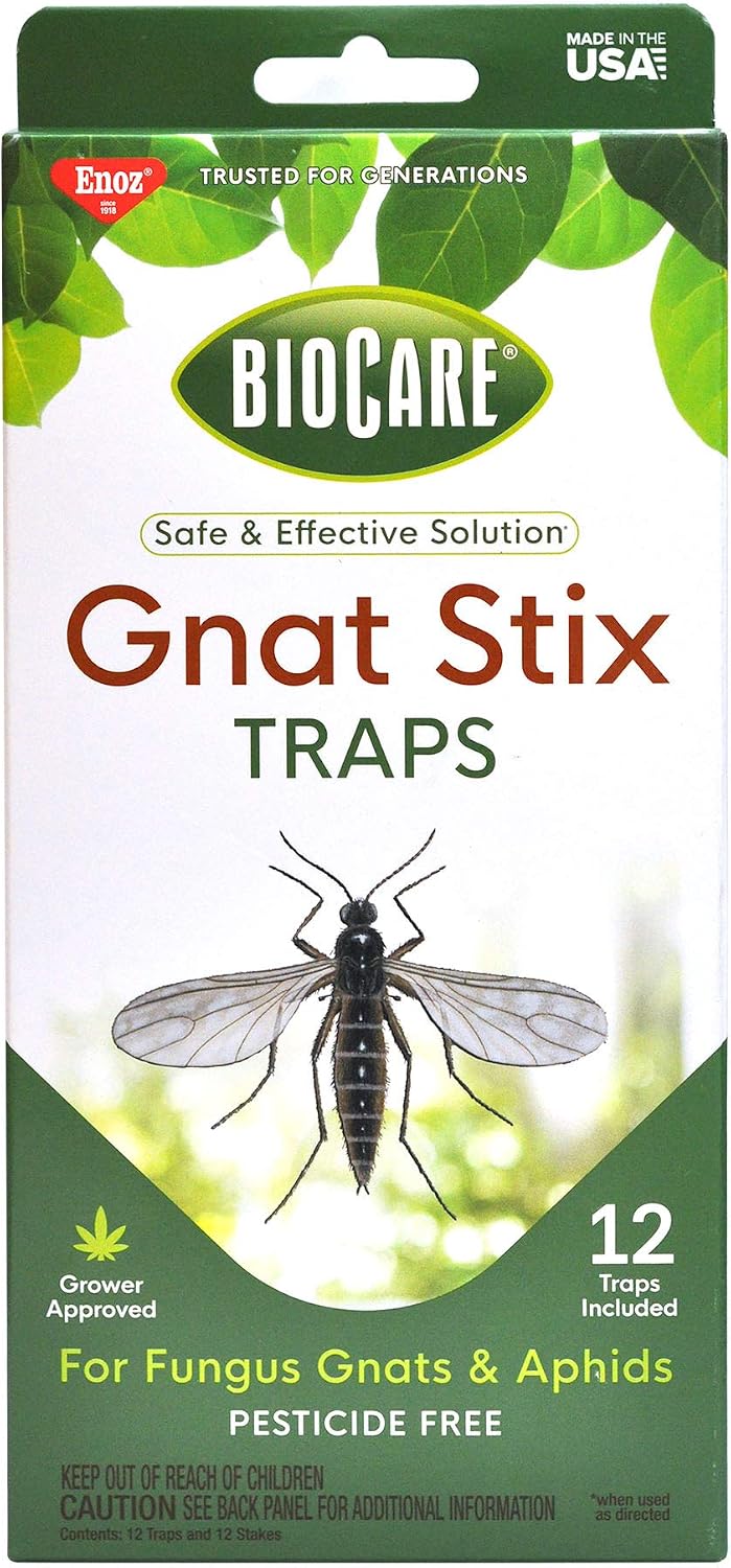 Springstar, S5333 BioCare Gnat Stix, Brown, (Pack of 12)