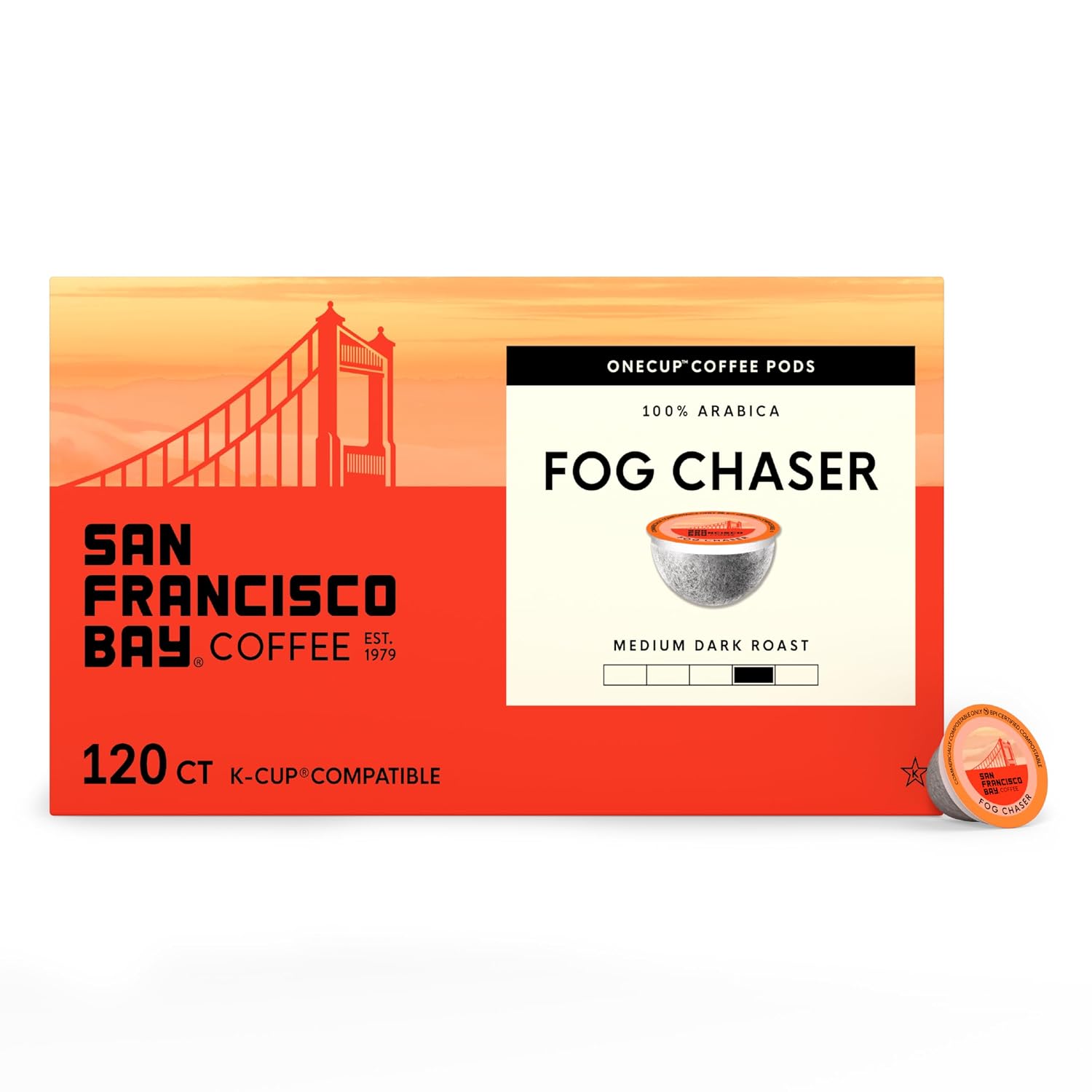 San Francisco Bay French Roast K-Cup Compatible Coffee Pods, 36 ct