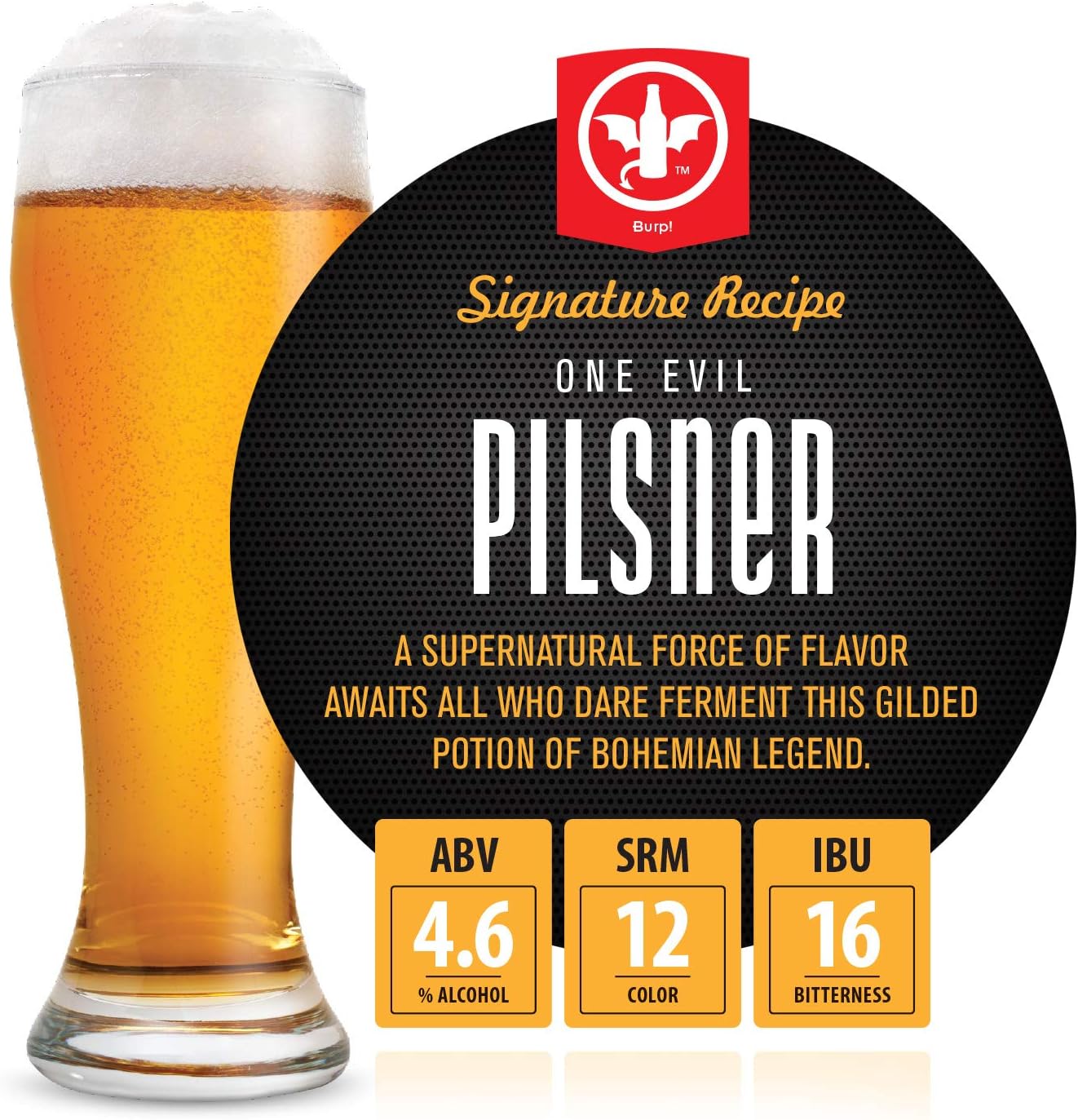 Signature Pro Beer Making Kit – NO AIRLOCK OR SIPHON REQUIRED – Conical Fermenter Eliminates Sediment and Makes Great Tasting Home Brewed Beer