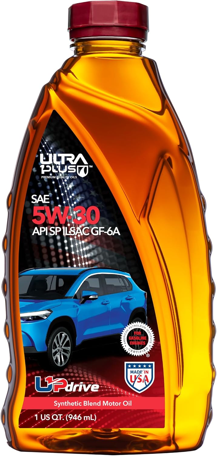 SAE 5W-30 Synthetic Blend Motor Oil API SP ILSAC GF-6A 1 Gallon