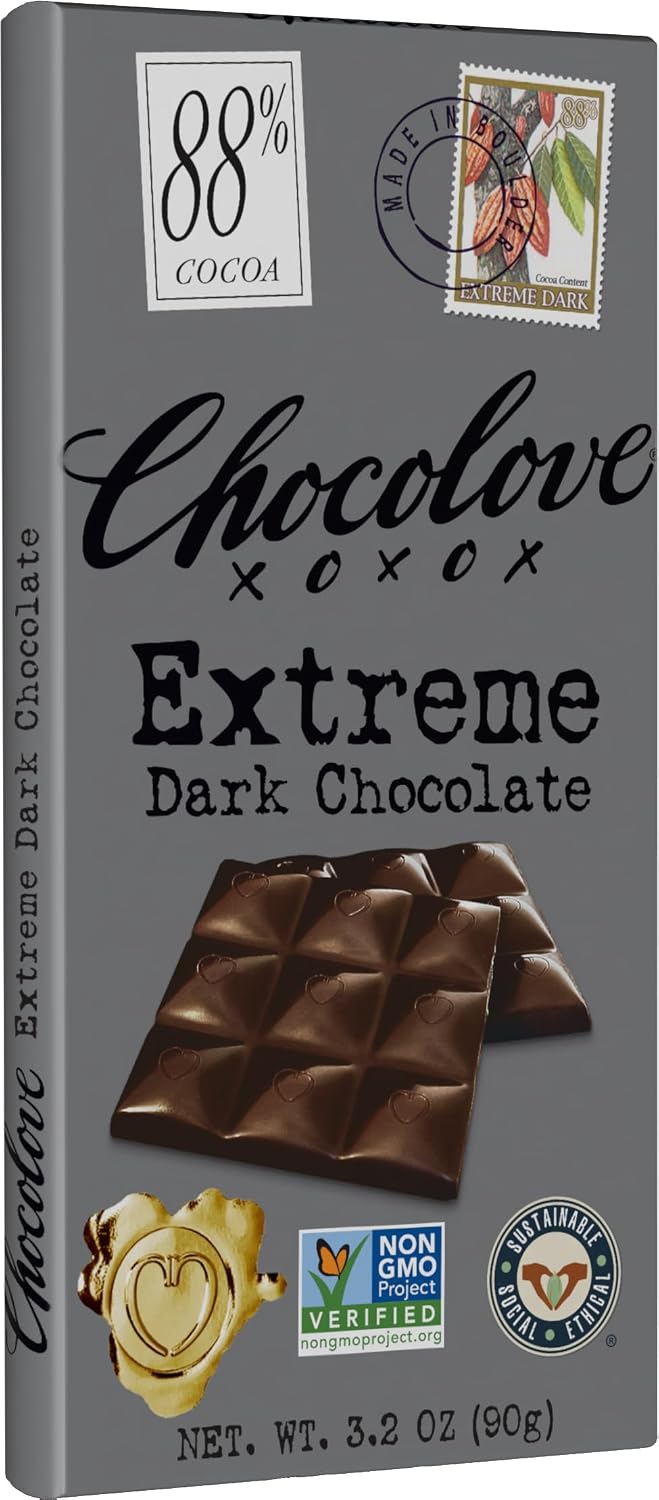 Chocolove, Bar Chocolate Dark Strong 70%, 3.2 Ounce