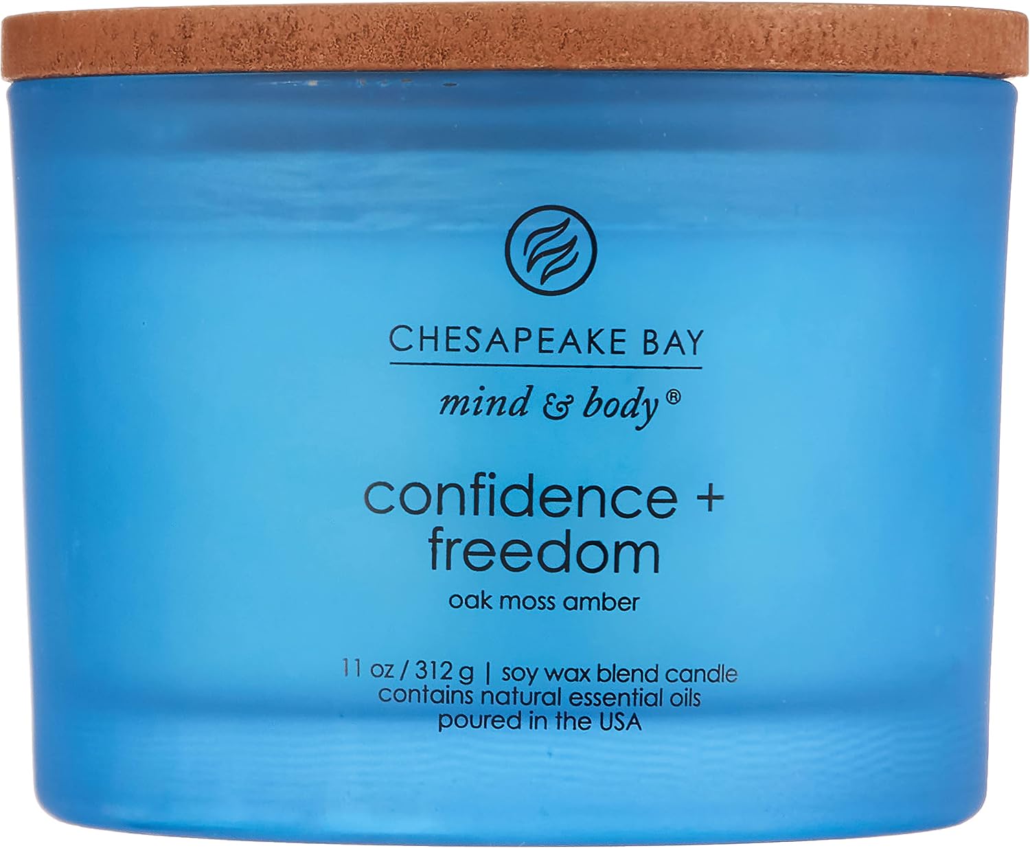 Chesapeake Bay Balance + Harmony Scented Candle Water Lily Pear Fragrance 50 Hours Burn Time Warm & Decorative Soy Wax Blend