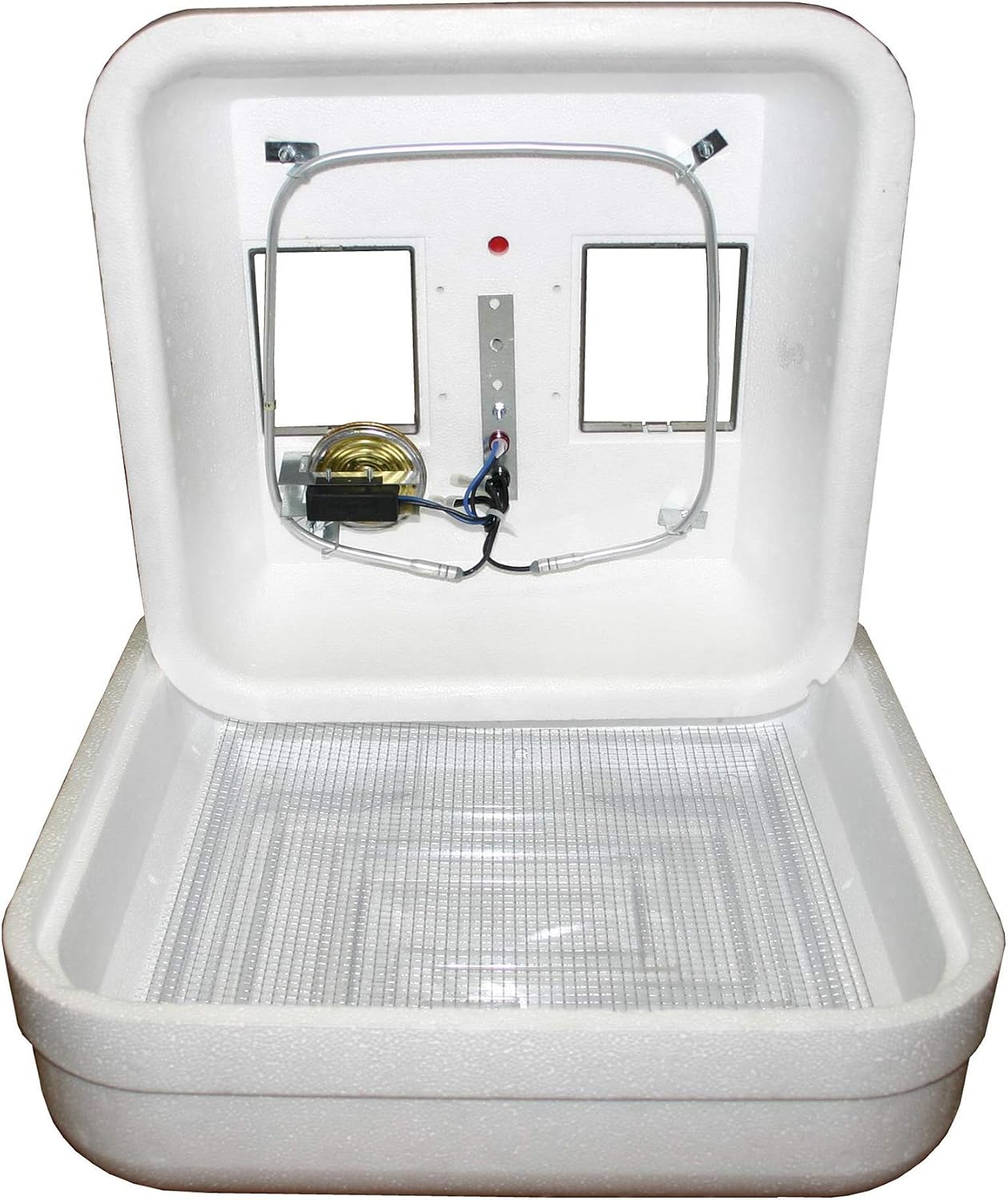 Hova Bator Still/Thermal Air Incubator 1602N | Wafer Snap-Action Temperature Control, Dual Observation Windows, Thermal Air Flow Ventilation