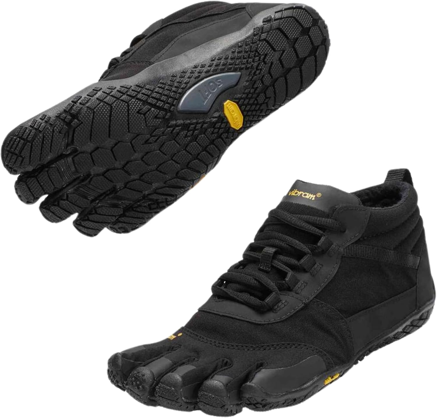 Vibram Women's FiveFingers V-Trek Insulated | Barefoot All-Terrain Outdoor Shoe for Hiking & Light Trail