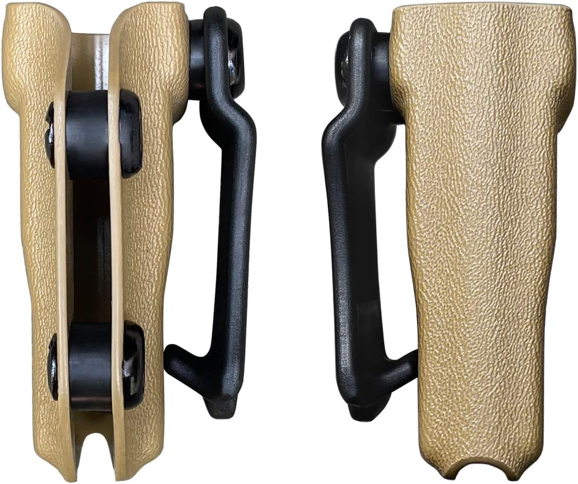 POLE.CRAFT IWB/OWB Magazine Holster Kydex - Mag Carrier Fits: 9mm .40 Double Stack / 9mm .40 Single Stack - P365 1911 Glock 19 19X 17 26 27 28 43 22