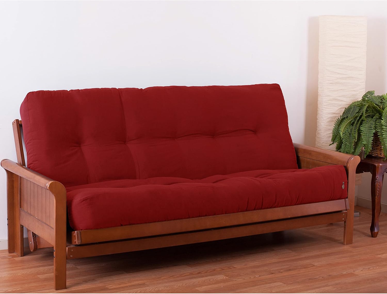 Blazing Needles Renewal 9" Twill Futon Mattress, Queen, Sage