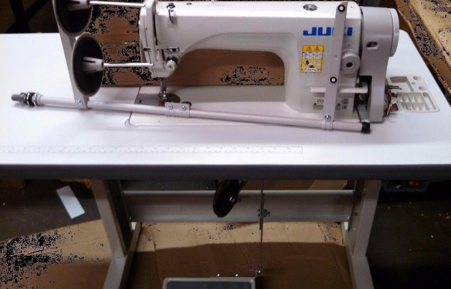 Juki DDL-8700-H Industrial Straight Stitch Sewing Machine, K.D table & Servo Motor DIY