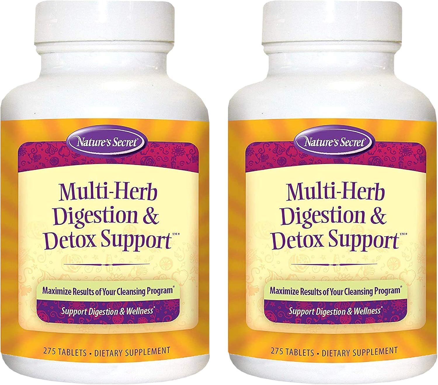 Nature's Secret Multi-Herb Digestion & Detox Support (2 Pack)