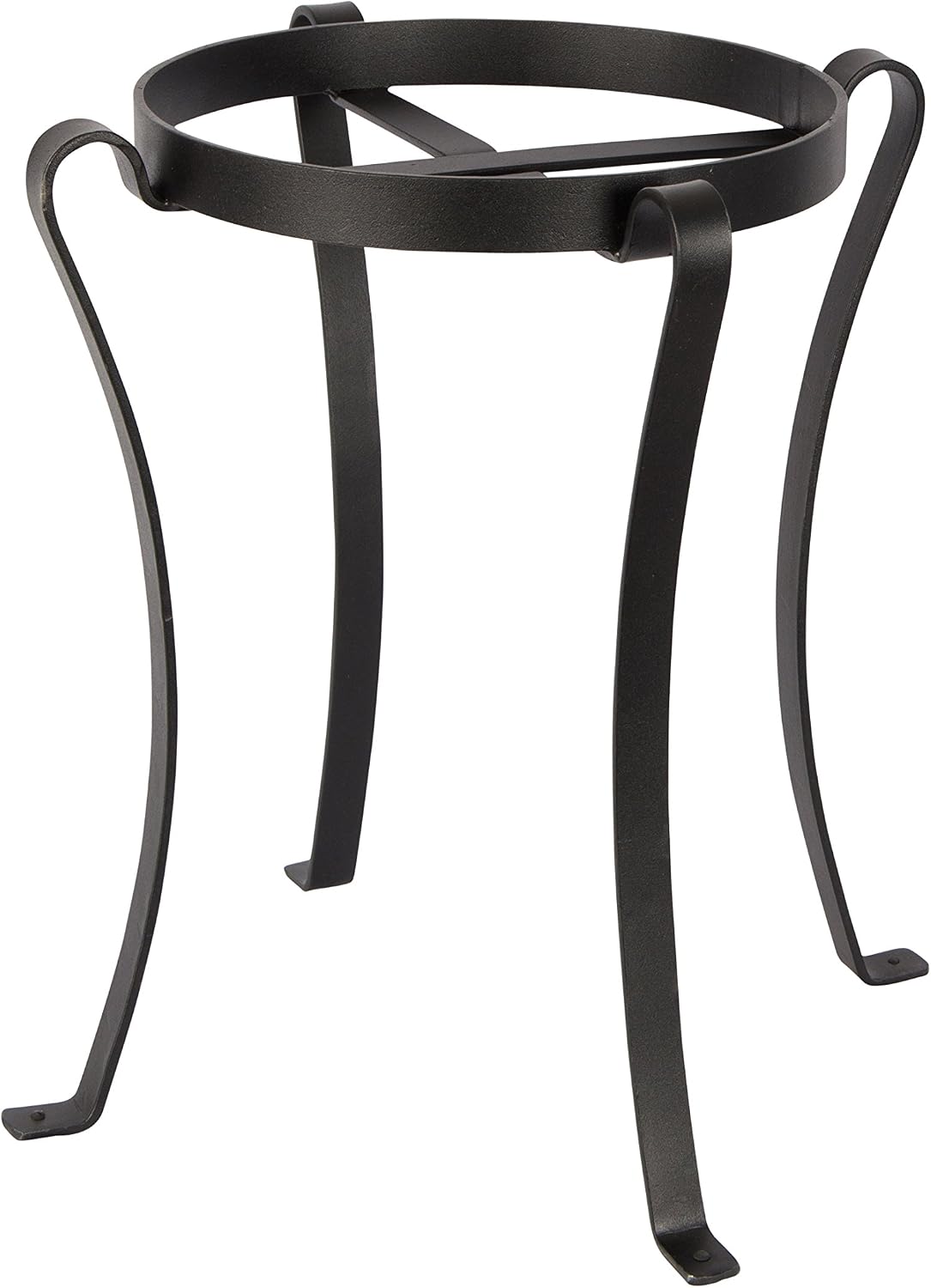 Achla Designs Patio Flower Pot Plant Stand, 18-in H Black