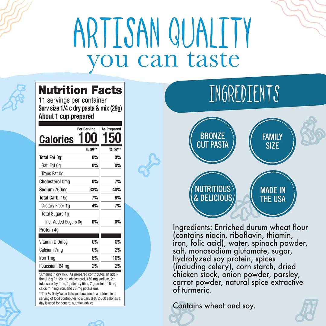 Pastabilities Fun Shaped Pasta for Kids - Black Cat Shaped - Cats and Paws Animal Theme, Non-GMO Natural Wheat Pasta, All-Natural, Kosher Certified, Made in the USA, (4 Pack, 14 Oz)