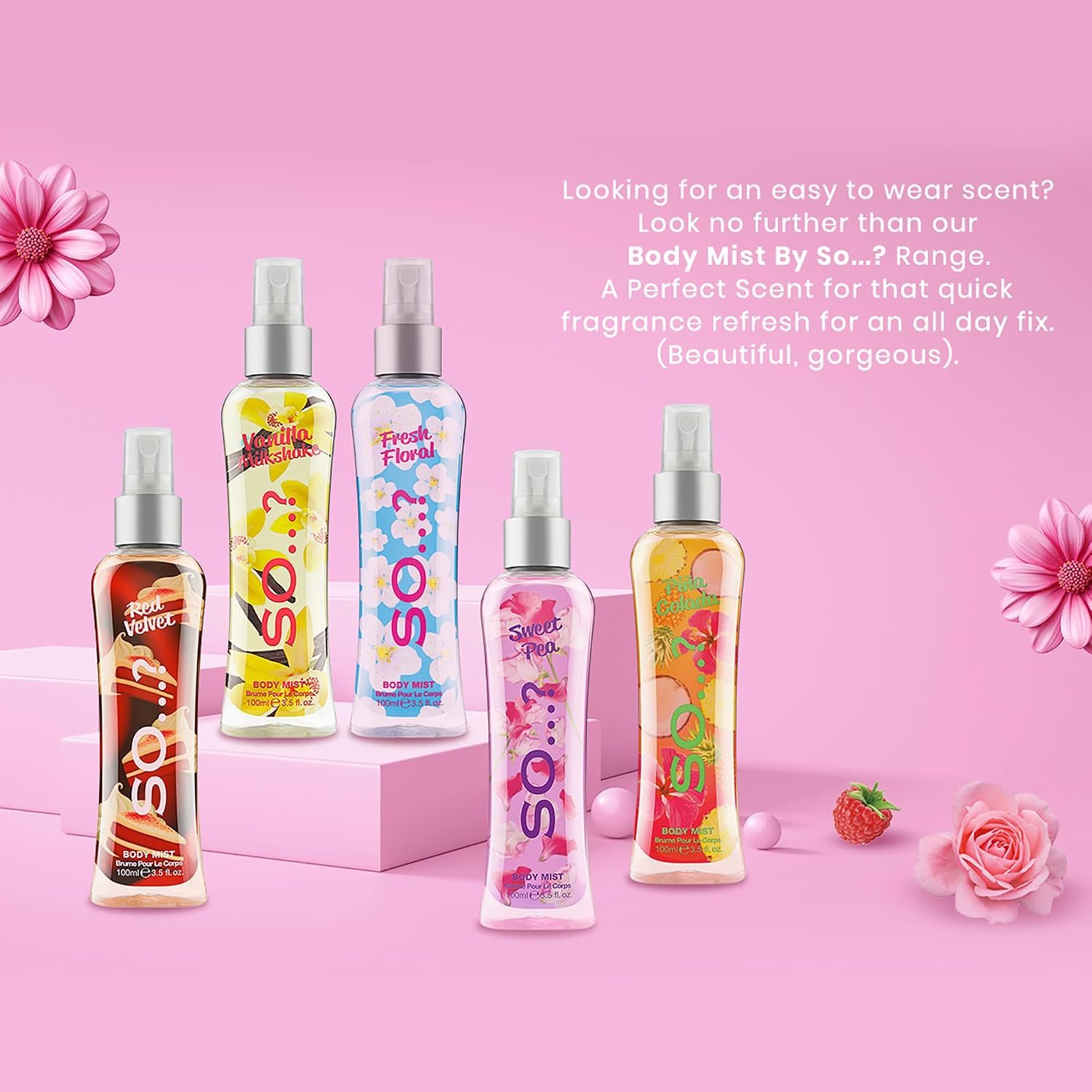 Musk Body Mist by So…? - Woody Scent - Perfume for Women with Bergamot, Toffee, Vanilla Notes - Gifts for Women - Body Spray for Women - 3.5 oz