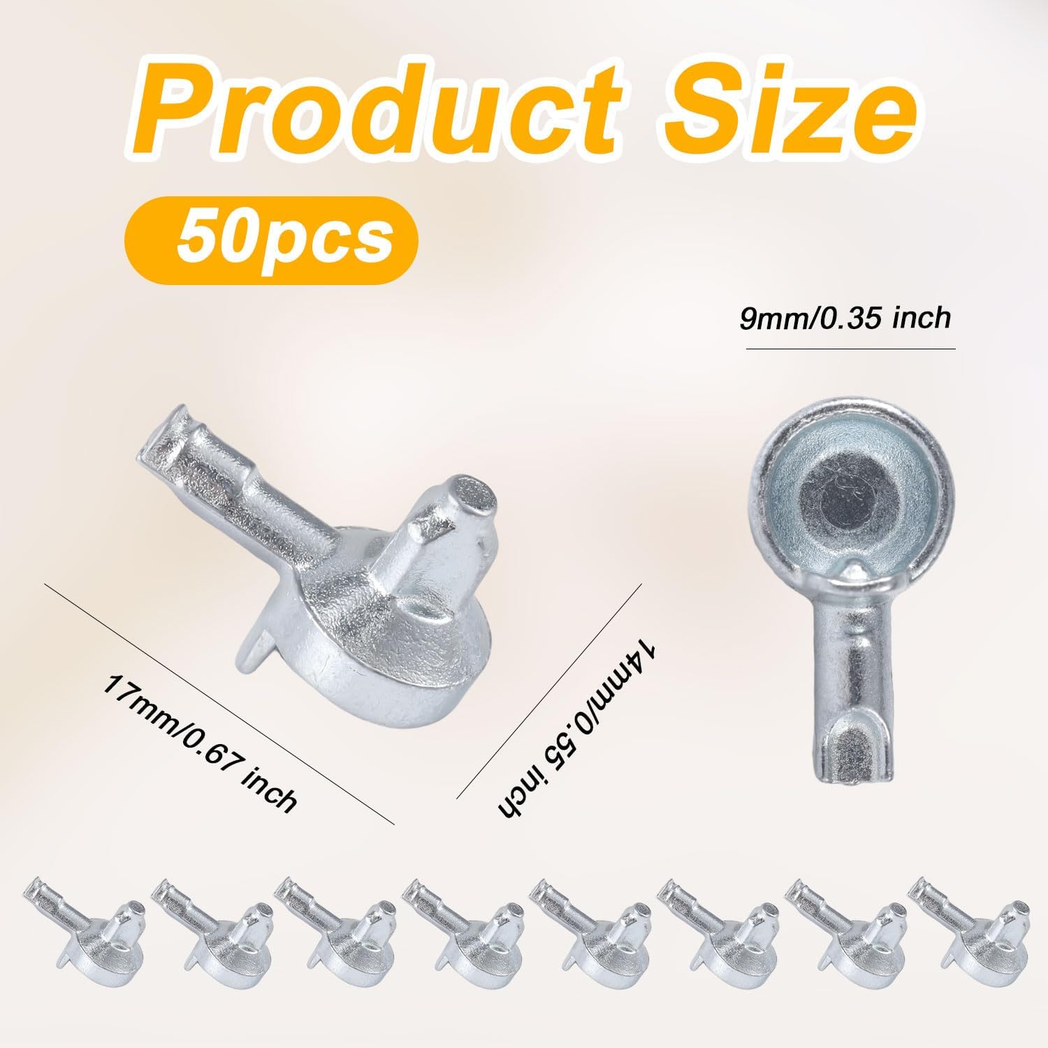 50pcs Shelf Pegs Compatible with IKEA Billy Bookcase (Part 131372) | Alloy, Shelf Tablette Support Pins, Cabinet Pegs
