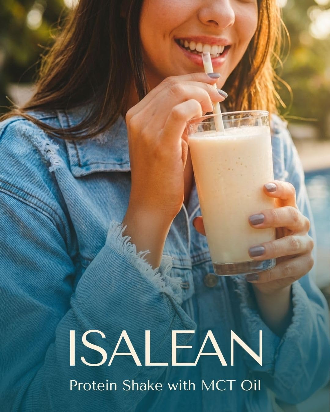 IsaLean Protein Shake - Complete Nutrition for Maintaining Healthy Weight & Lean Muscle Growth Enhanced with MCT Oil - 24 Vitamins & Minerals - 28.1 oz - 14 Meal Canister - Creamy Chocolate