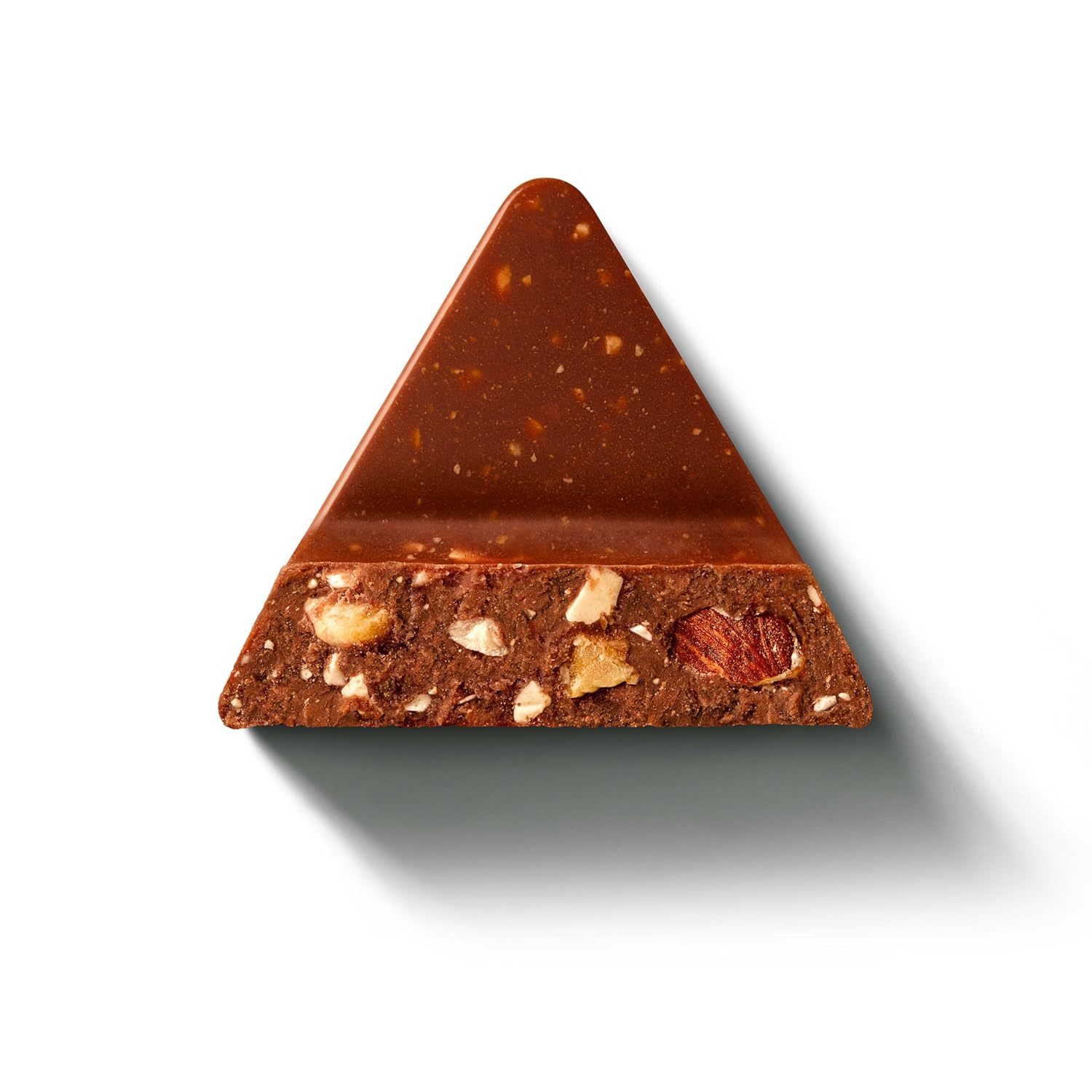 TOBLERONE Milk Chocolate Bar with Salted Caramelized Almonds, 20 Bars | Honey and Almond Nougat, Bulk Chocolate