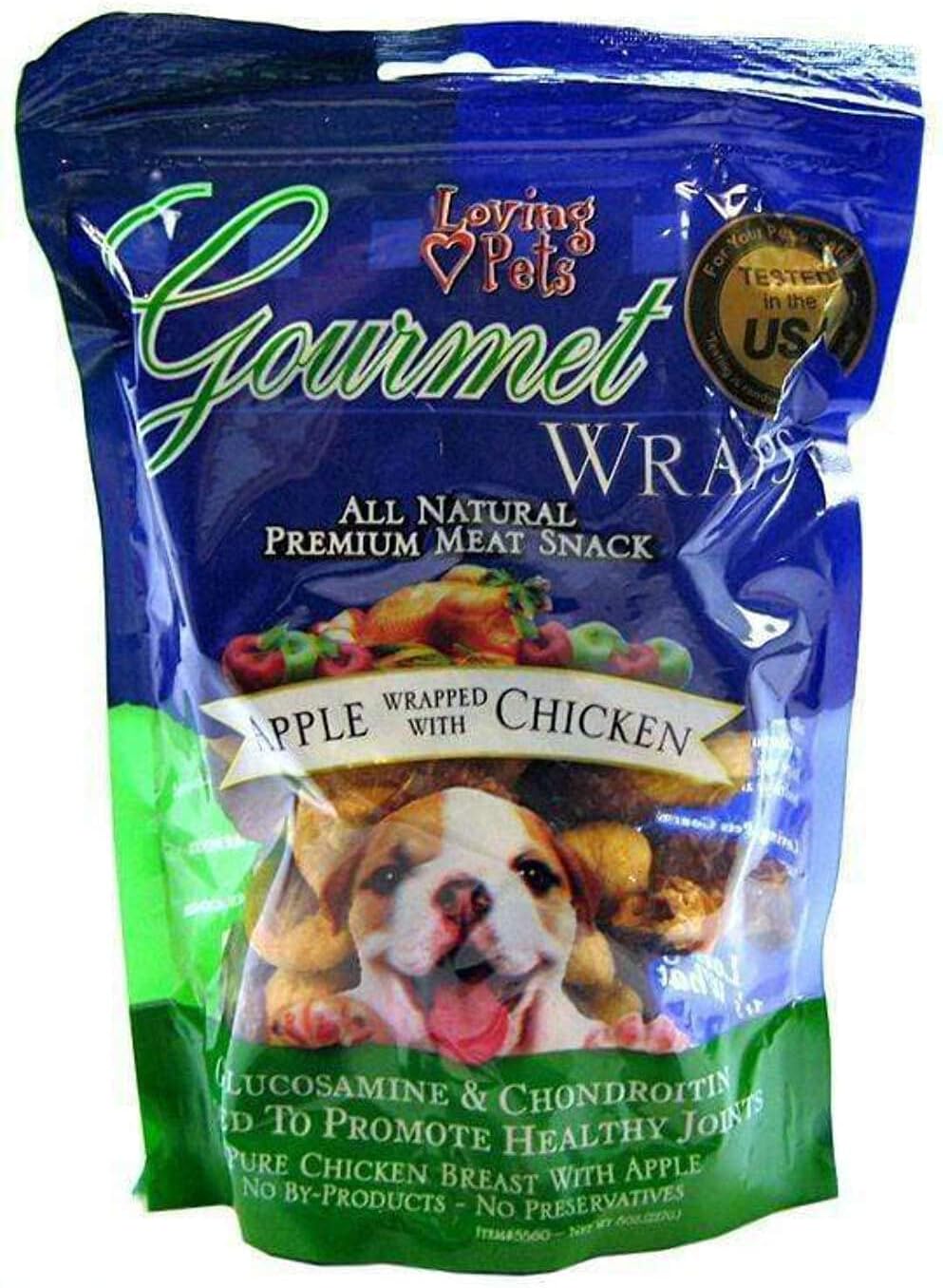 Lov Treat Apple/Chix Wraps 6oz