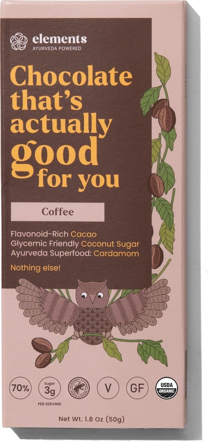Elements Truffles Dark Chocolate Bar Combo Pack of 9 | Ayurvedic