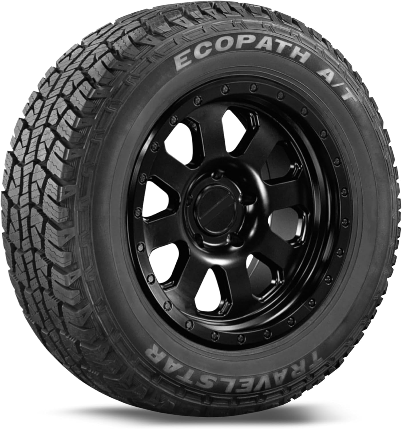 Travelstar Ecopath AT All Terrain 31X10.50R15LT 6 Ply 109R Light Truck Radial Tire + Three-year Road Hazard Warranty Included 31X10.50R15 (Tire Only)