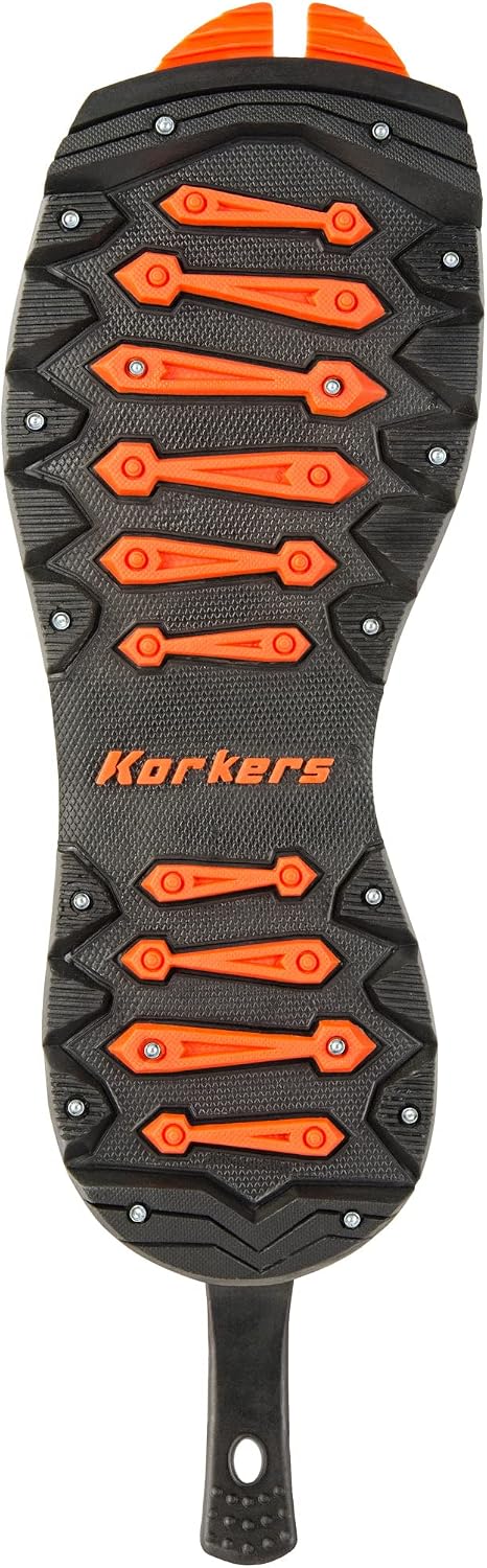 KORKERS Unisex IceTrac Studded Rubber Lug Sole