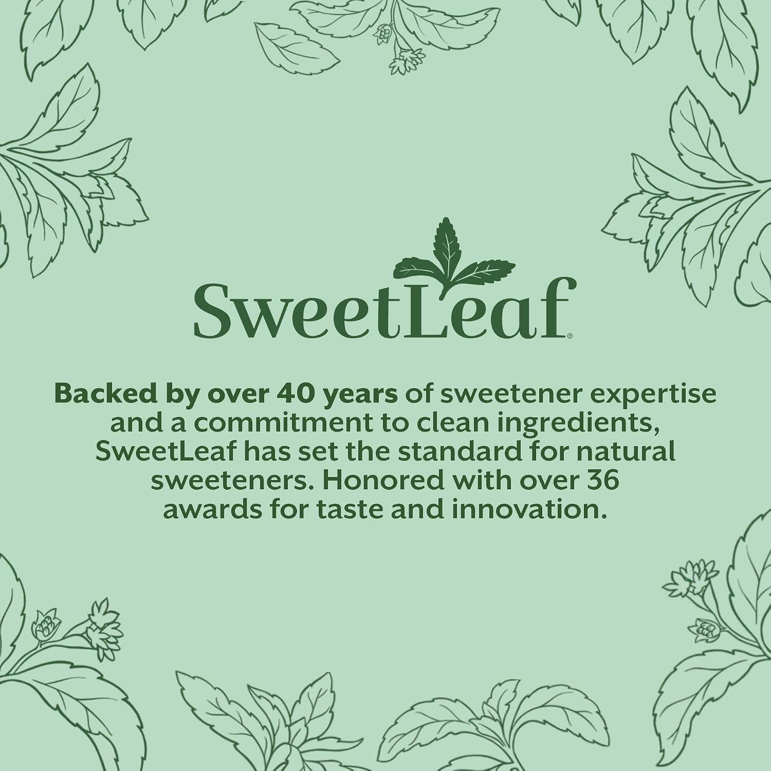 SweetLeaf Stevia Powder Sweetener, Sugar Free - 70 Packets (2 Pack) | Zero Calorie Sweetener No Erythritol, Stevia Leaf Extract, Natural Sugar Substitute for Coffee & Baking, Prebiotic Fiber