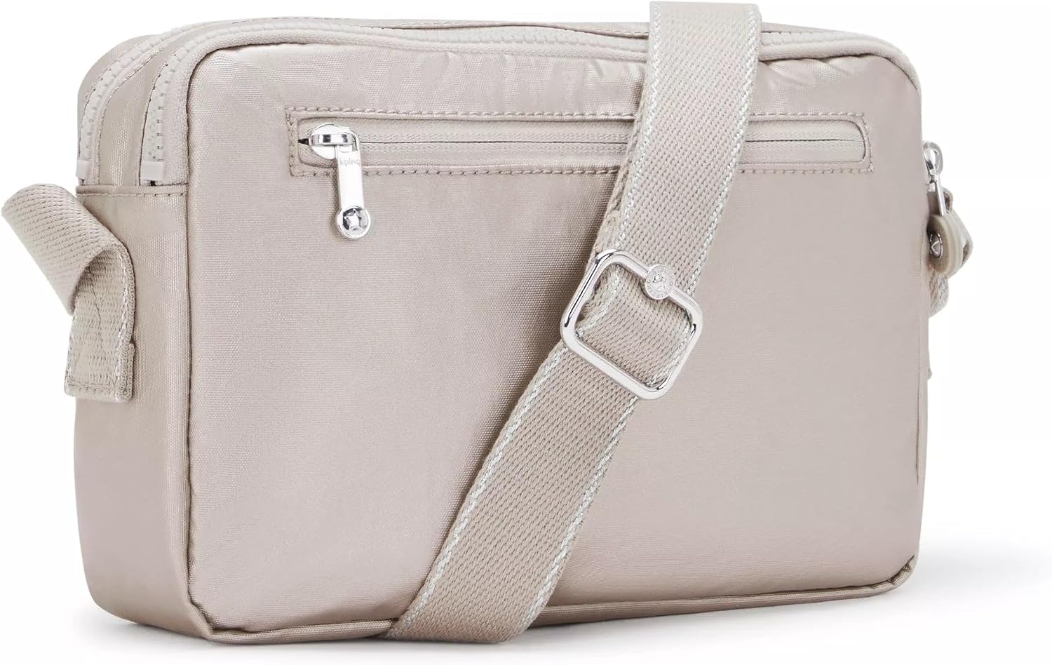 Kipling Women’s Abanu Medium Crossbody Bag, Lightweight, Adjustable Nylon Waist Pack with Multi-Compartment Zip Pockets
