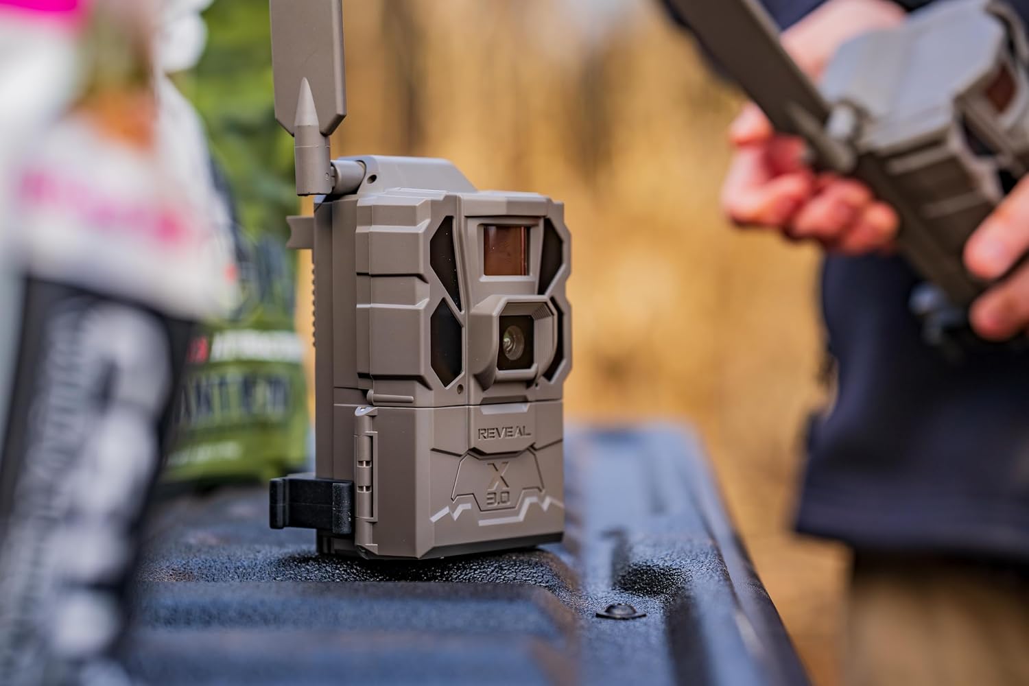 Tactacam REVEAL X Gen 3.0 Cellular Trail Camera - Multi Carrier, HD Photos & Videos, Pre-Installed Antenna, Built-in GPS, Best Battery Life, Low-Glow IR Flash, Fast Trigger Speed + 32GB SD Card (2 PK)