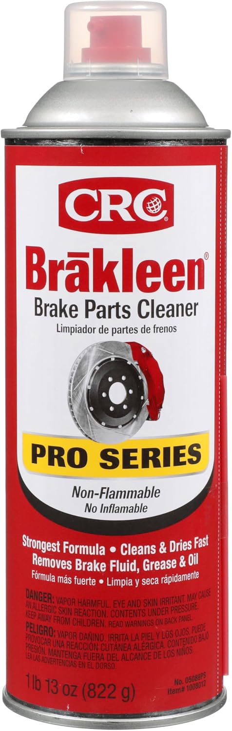 CRC BRAKLEEN Brake Parts Cleaner - Non-Flammable -1lb 3 Oz (05089)