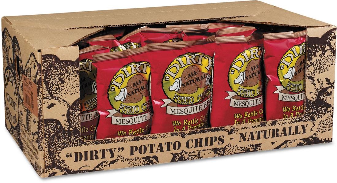 Dirty Chips Jalapeno Heat, 2-Ounce (Pack of 25)