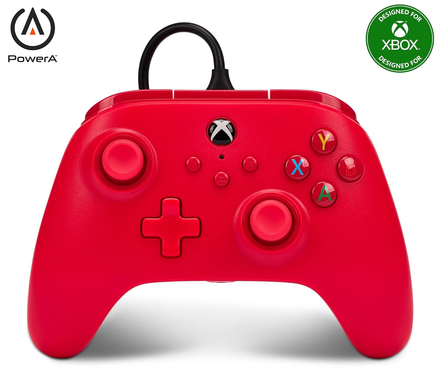 PowerA Wired Controller for Xbox Series X|S - blue, gamepad, video game/gaming controller, works with Xbox One, Officially Licensed