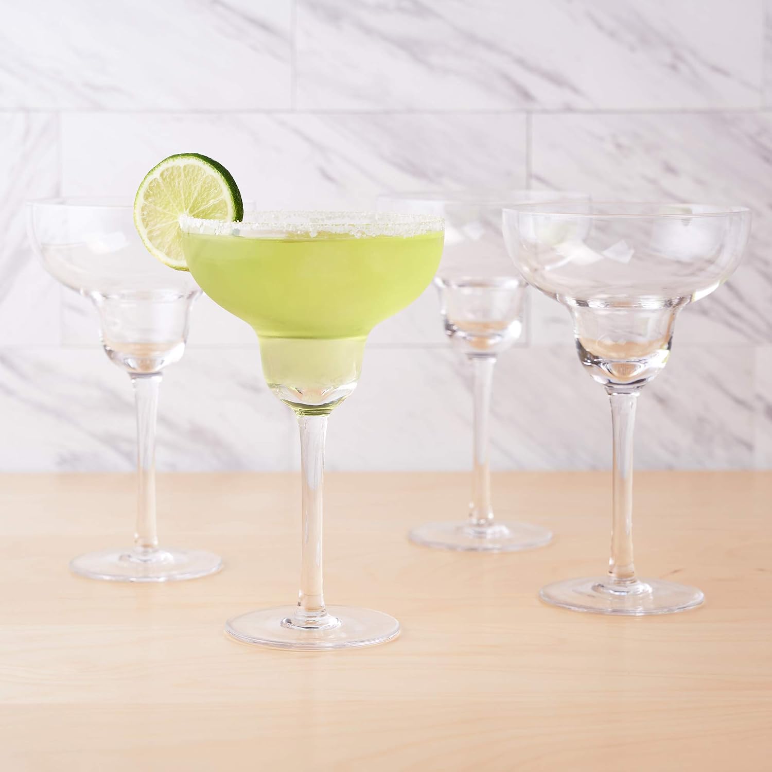 True Coupe Glass, Martini Glasses for Cocktail Party, Perfect for Espresso Martini, Manhattan, Champagne, Elegant 7 oz Glassware for Home Bars