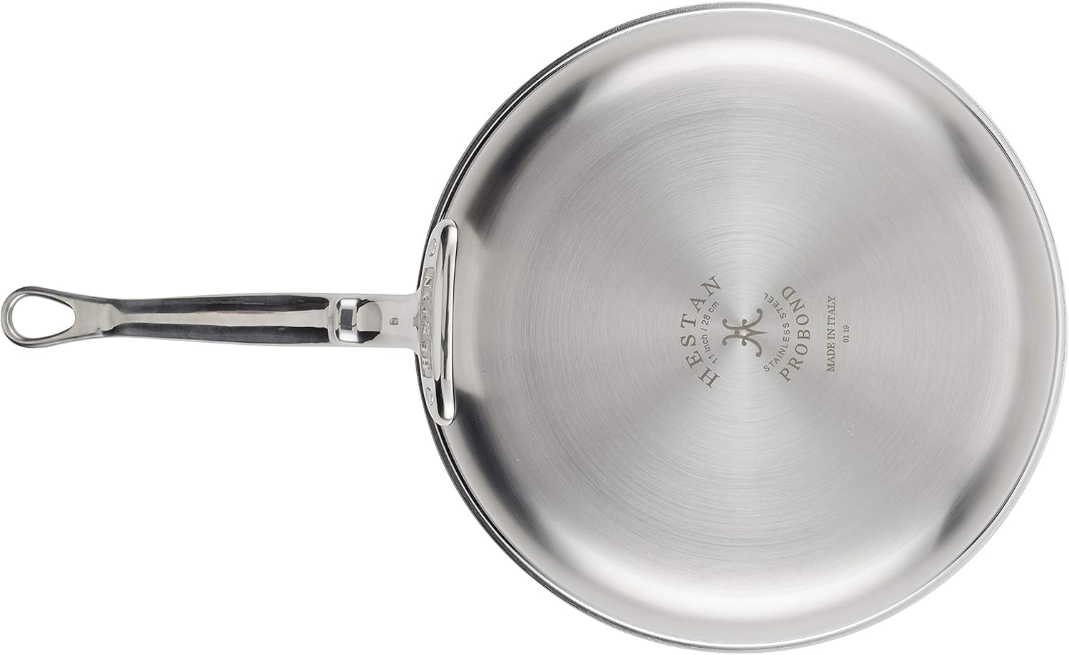Hestan ProBond Forged - Professional Clad Stainless Steel Frying Pan, 12.5-Inch, Induction Compatible
