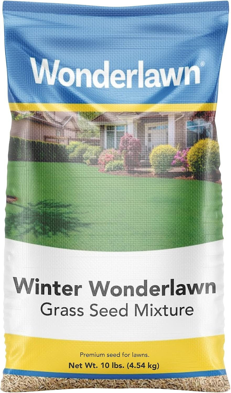 Barenbrug Wonderlawn Winter Grass Seed Mix for Lawn Care and Landscaping, 5 lbs. Bag