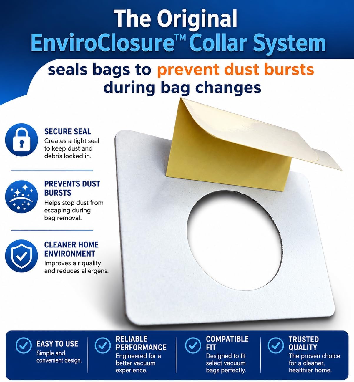 EnviroCare Replacement Micro Filtration Vacuum Bags Made to Fit Hoover Windtunnel Upright Type Y 9 Bags