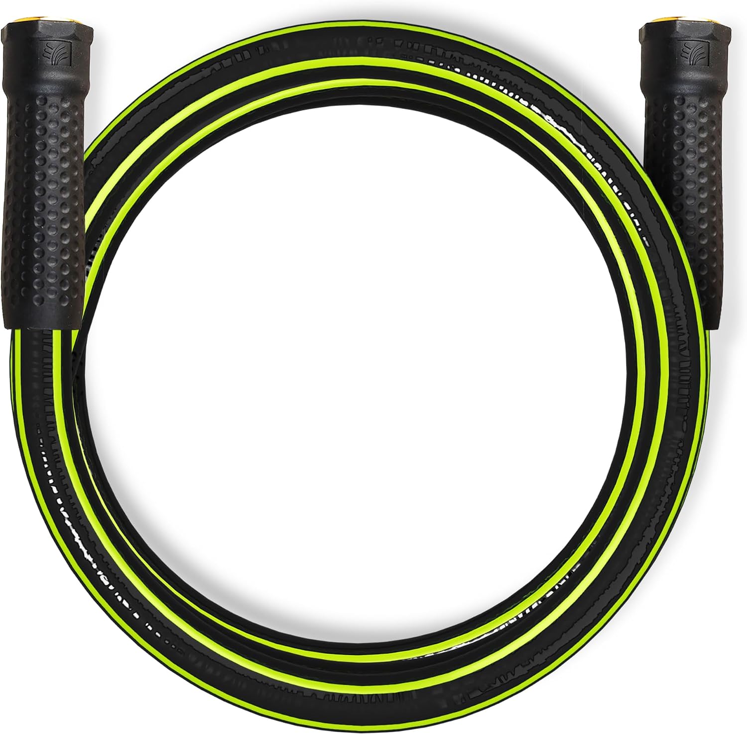 Worth Garden Hose 3/4 in. x 50 ft. - Heavy Duty Lightweight PVC Water Hose - Flexible, No Kink, Leakproof, Male to Female Fittings - 200PSI Work & 500PSI Burst, for Lawn, Gardening & Commercial Use
