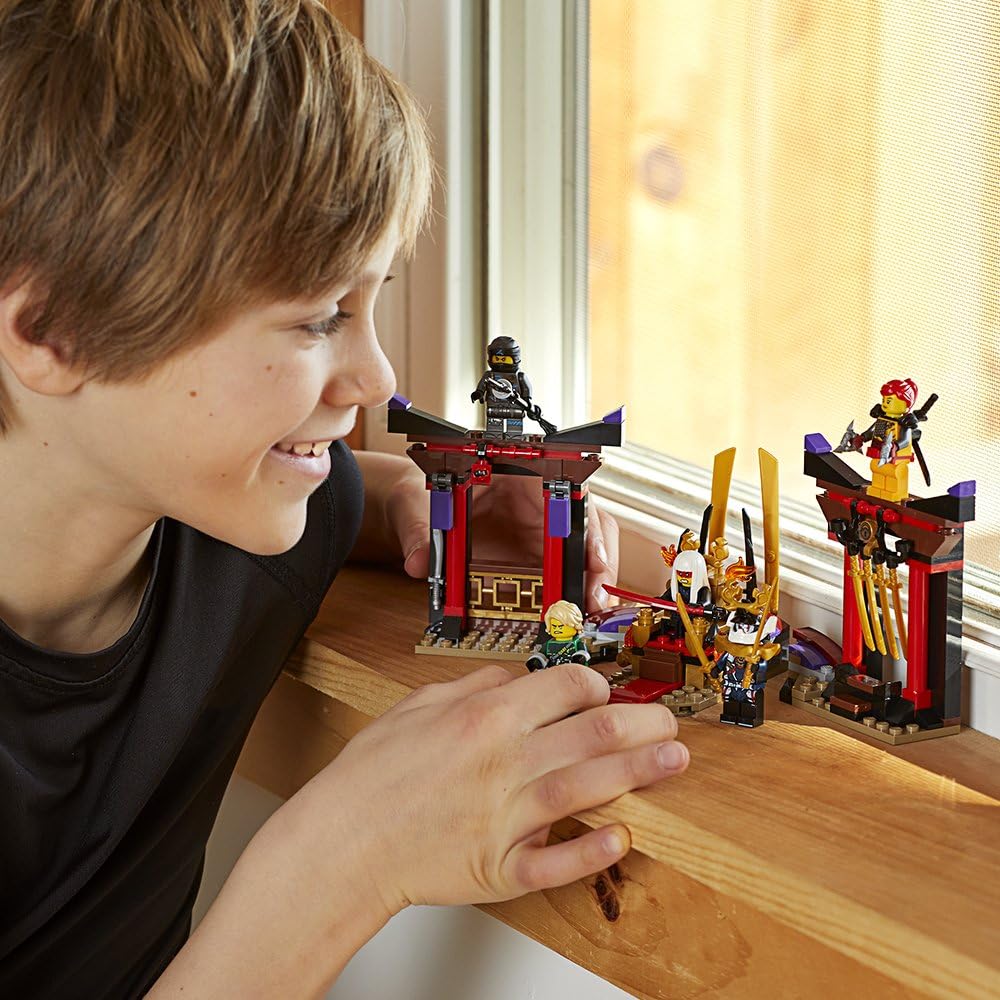 LEGO NINJAGO Masters of Spinjitzu: Throne Room Showdown 70651 Building Kit (221 Pieces)