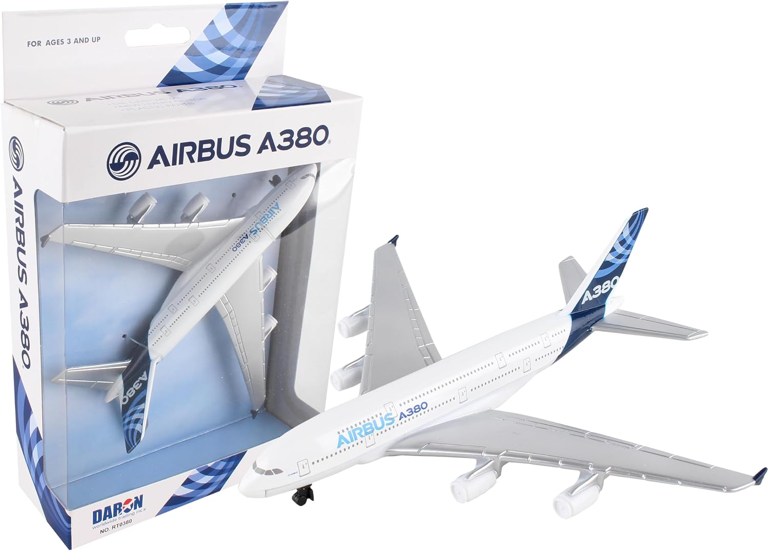 Daron British Airways Concorde Single Plane Toy , White Small