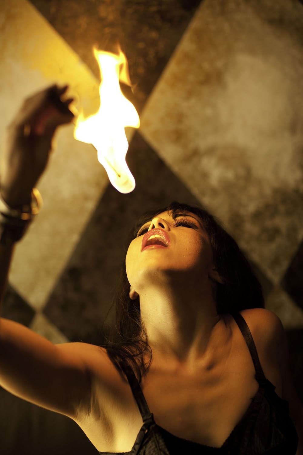 Fire Eating / Fleshing Torches - Rubber Grips, Stainless Steel Shaft, Wick made of Kevlar, By:Trick Concepts
