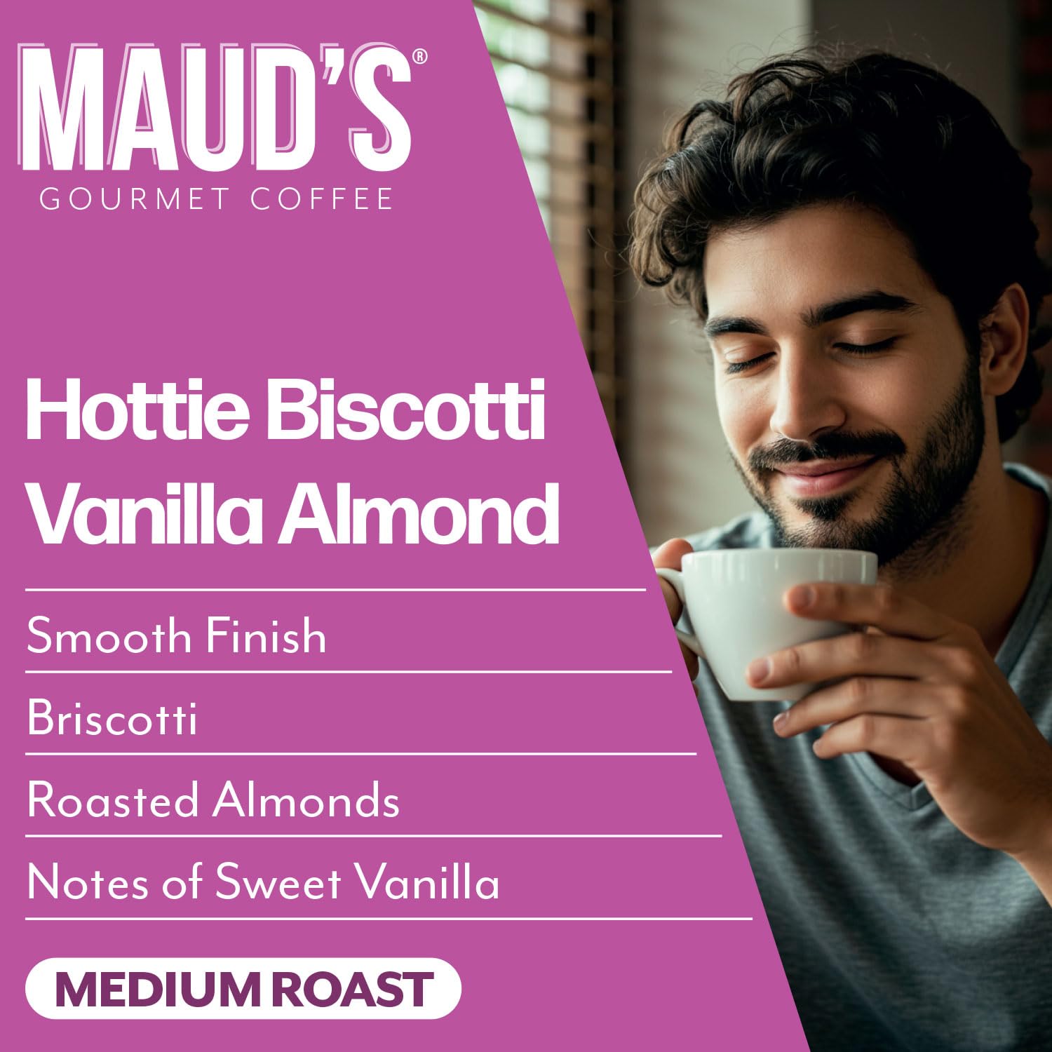 Maud's Family Pack Coffee Pods Variety Pack, 136ct, 12 Assorted Flavors | Medium Roast Flavored Coffee in Single Serve Pods – 100% Arabica Coffee, Compatible with Keurig Coffee Makers