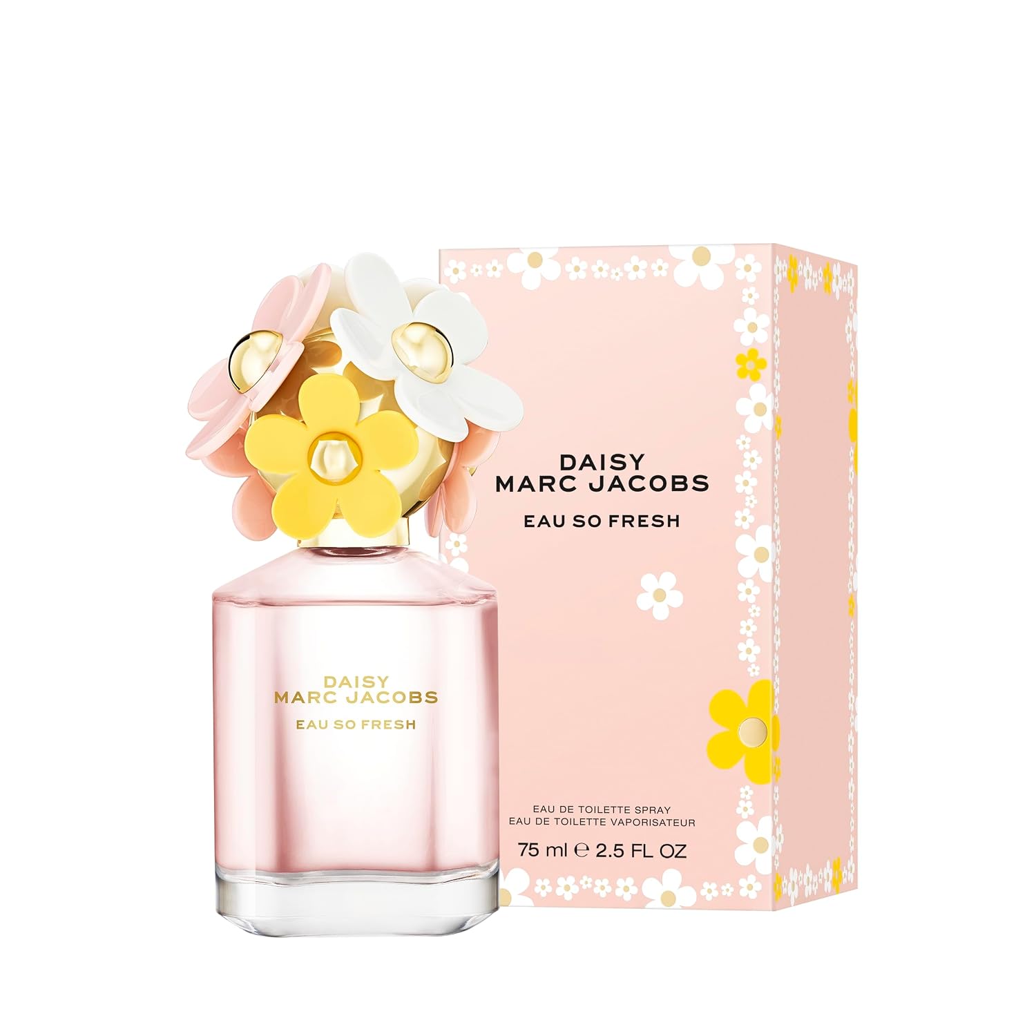 Marc Jacobs Daisy Eau So Fresh Eau de Toilette – Fresh Floral Women's Perfume – With Notes of Raspberry, Wild Rose, Grapefruit & Soft Musks
