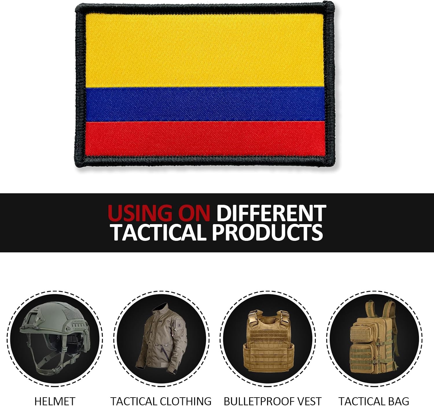 2 Pack Nicaragua Flags Patch Nicaraguans Flag Patches Patriotic Military Team Tactical Patch 3×2 Inch