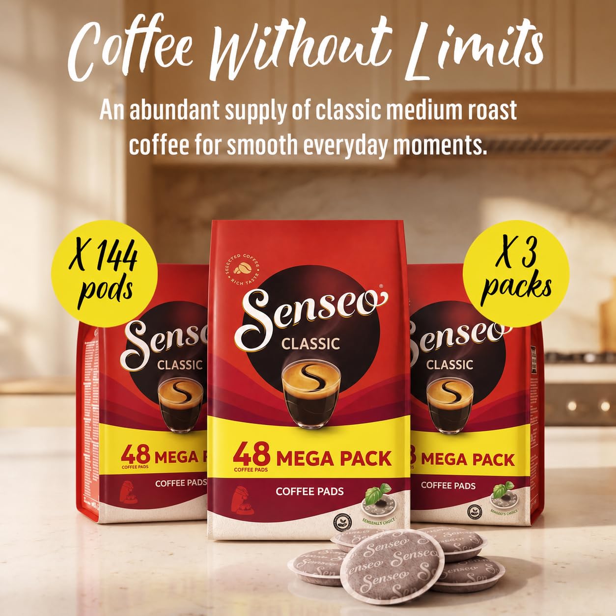 Senseo Mocca Gourmet Coffee Pods 48-count Pods