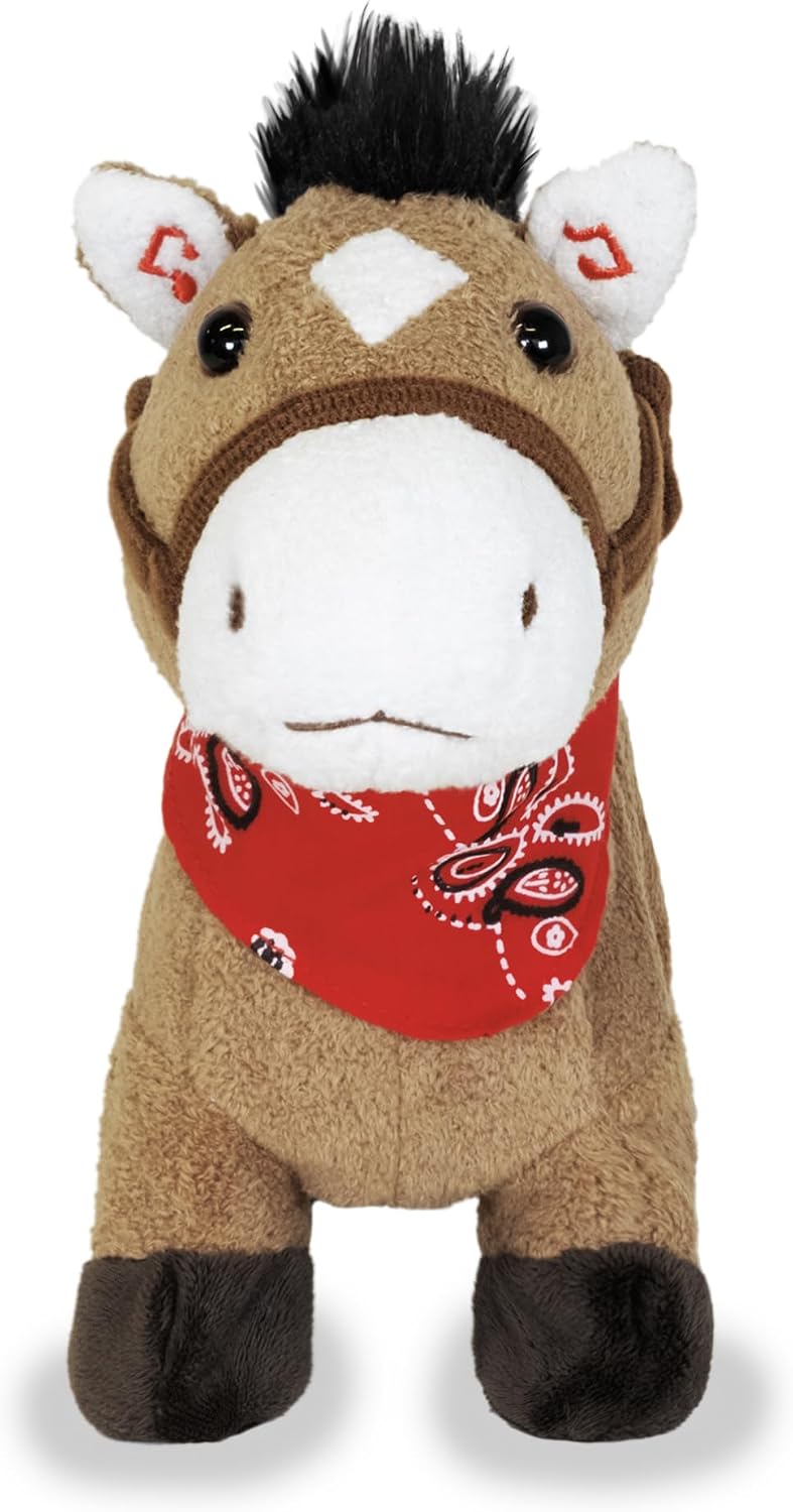 Cuddle Barn Gallop - Animated Plush Horse Toy Moves, Neighs, Sings, 10 in | 2 Different Play Options, Walks, Moves Head & Tail, Sings "Giddyup