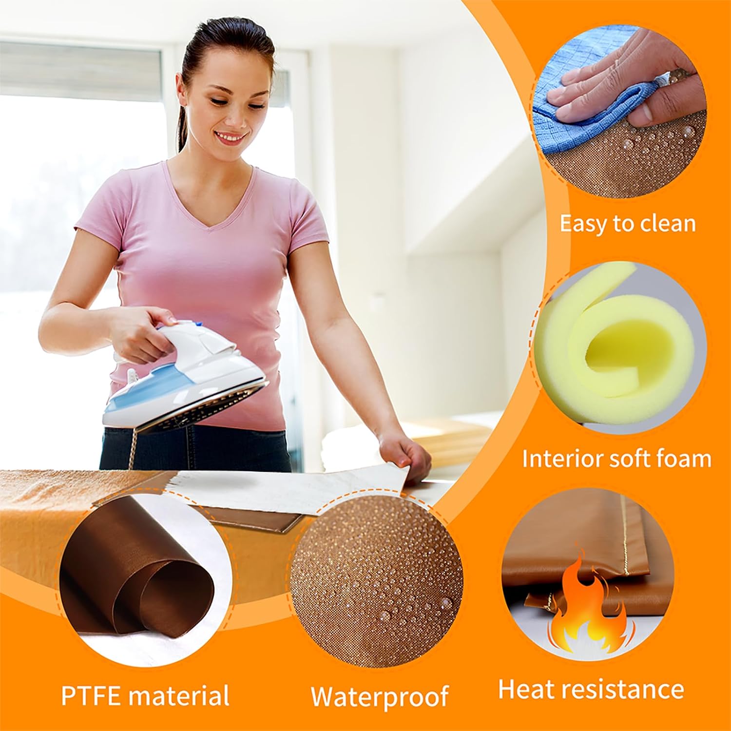 SUNHE YHK Heat Press Pillow, Heat Transfer Pad for Crafts, 4 Pack 4 Sizes