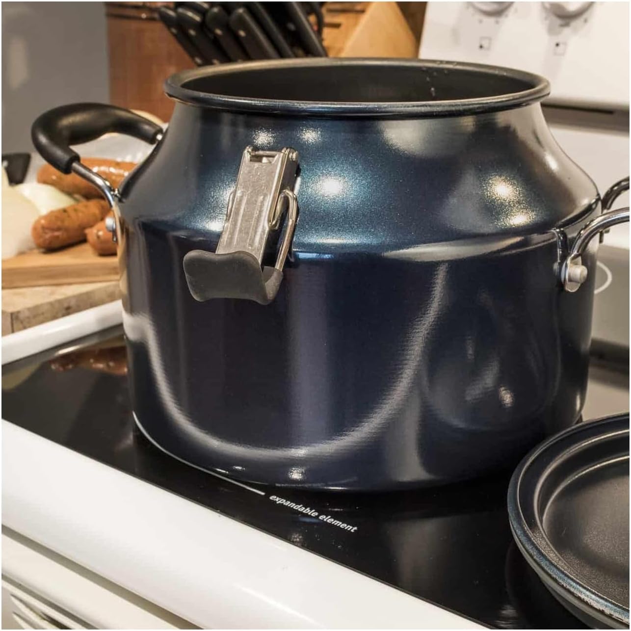 CanCooker Junior Convection Steam Cooker | 2 Gallon | Feeds Up to 10 People | Includes Lid Travel Bag & Recipe Book | Non Stick Coating