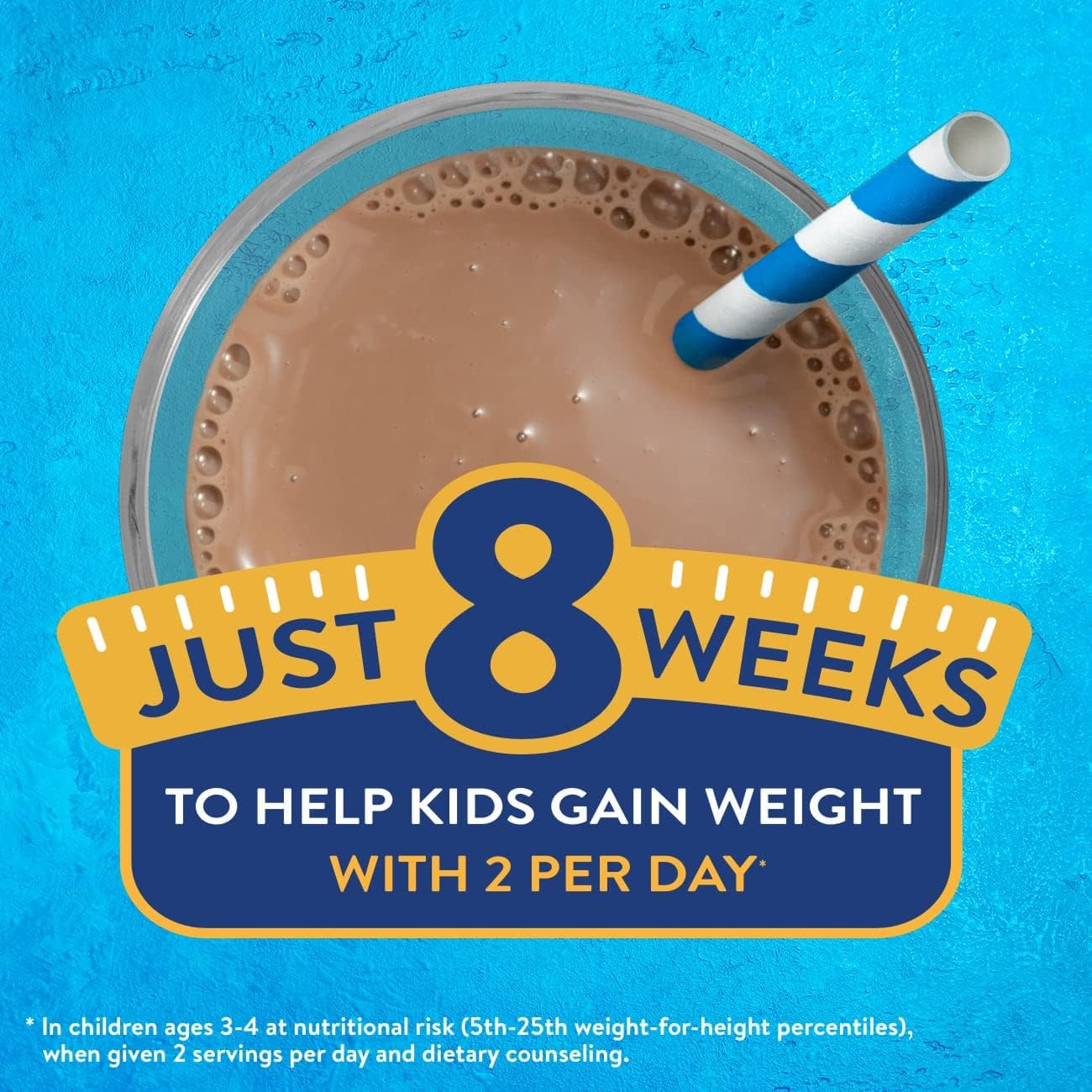 PediaSure Grow & Gain Shake Mix, 6g Protein, Vanilla, 14.1 oz Can, 3pk | 24 Servings, Great-Tasting Nutritional Shake Mix with Immune Support for Kids, 23 Vitamins & Minerals, Non-GMO & Gluten-Free