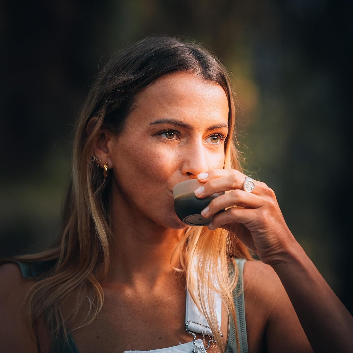 Wacaco Minipresso GR, Portable Espresso Machine, Compatible Ground Coffee, Hand Coffee Maker, Travel Gadgets, Manually Operated, Perfect for Camping, Hiking