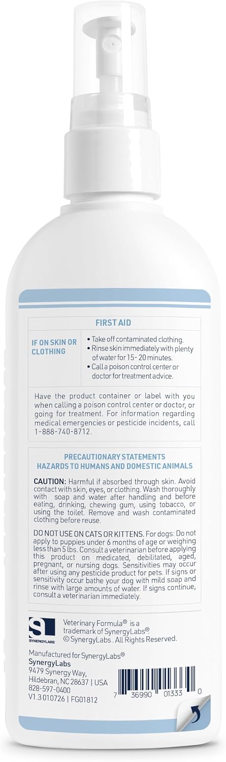 Veterinary Formula Flea and Tick Shampoo for Dogs and Cats, 16 oz